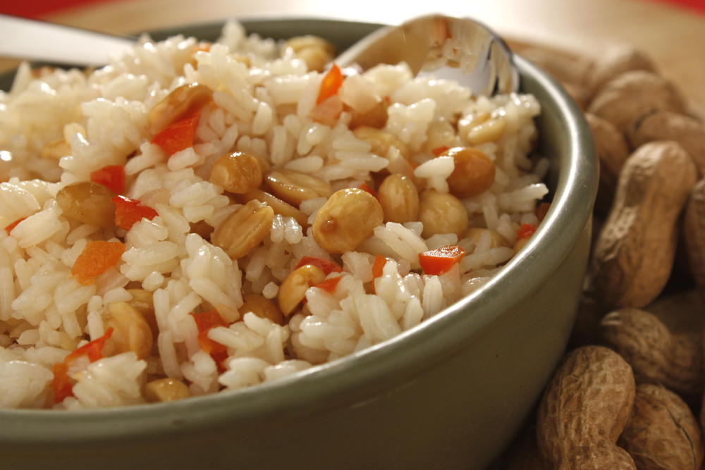 Peanutty Rice | MrFood.com