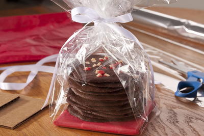 Peppermint Brownie Rounds