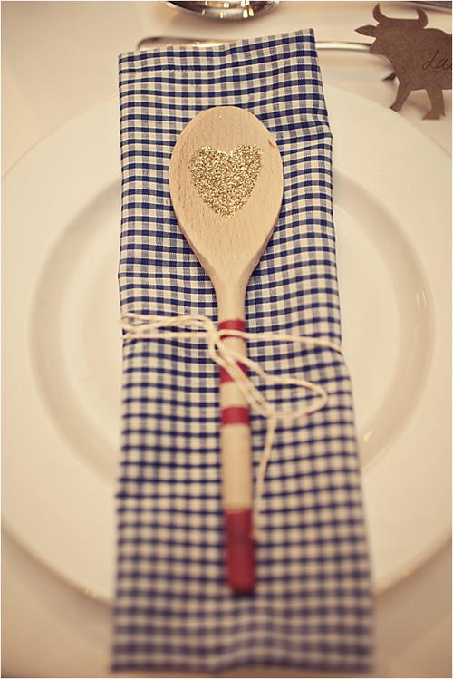 Whimsical Wooden Spoon Wedding Favors