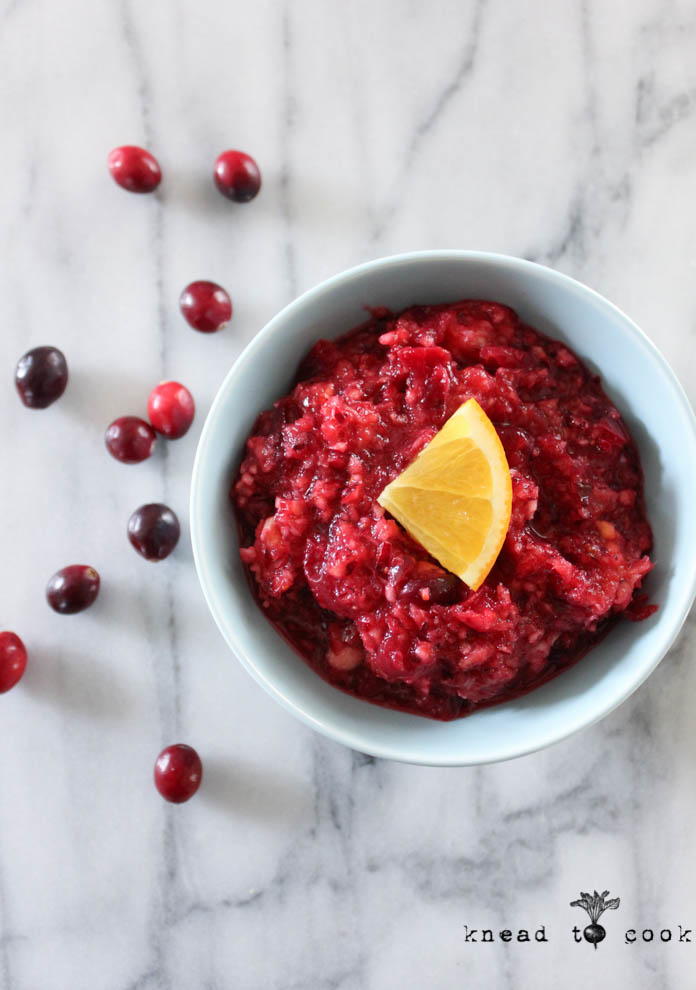 Holiday Cranberry Orange Relish  FaveHealthyRecipes.com