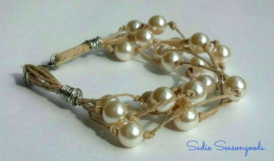 Pearls Before Twine Whimsical Bracelet
