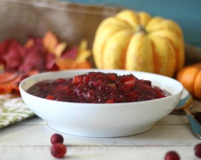 Tropical Cranberry Mango Sauce