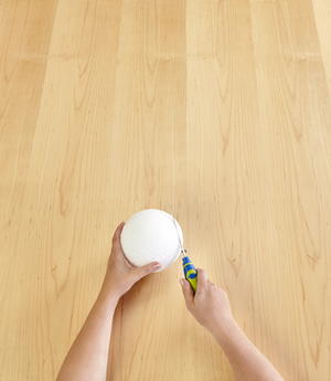 Fluffy White DIY Snowman Fluffy White DIY Snowman