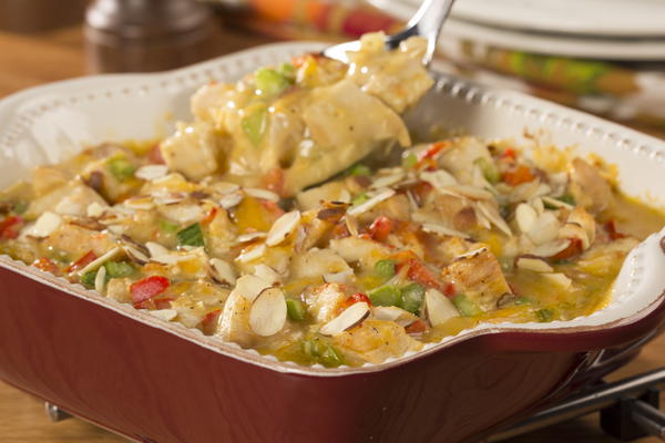 Hot Chicken Salad Casserole