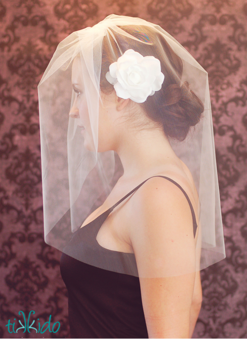 DIY Classic Wedding Veil