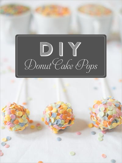 DIY Darling Donut Cake Pops