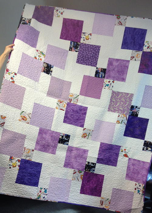 Incredible Disappearing Nine Patch Quilt