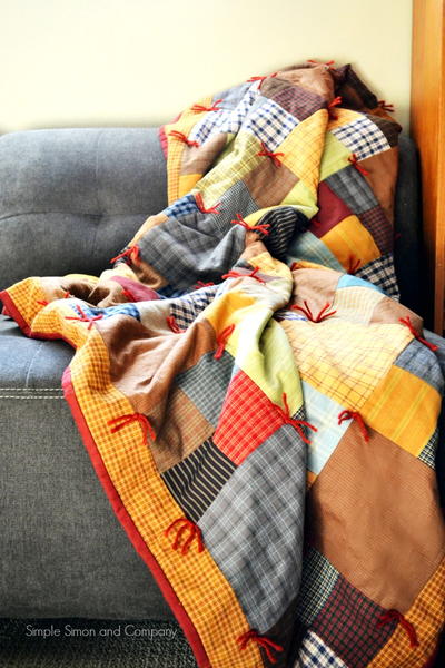 Mountain Lodge Flannel Quilt