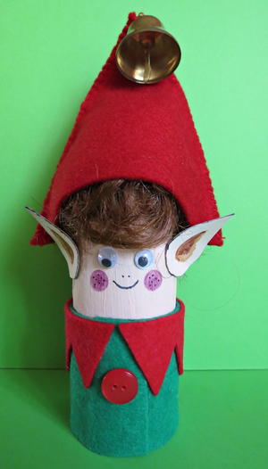 Little Elf Toilet Paper Roll Craft
