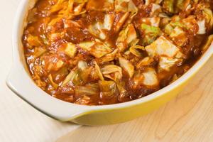 Lazy Unstuffed Cabbage Roll Casserole Lazy Unstuffed Cabbage Roll Casserole