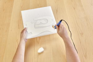 Gold Dipped Frosted Reindeer Trio Gold Dipped Frosted Reindeer Trio