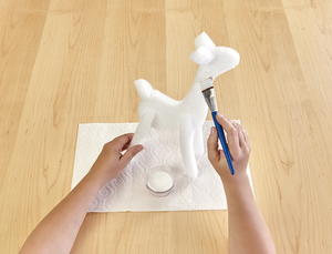 Gold Dipped Frosted Reindeer Trio Gold Dipped Frosted Reindeer Trio