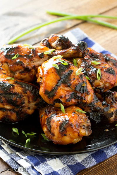 Maple Glazed Chicken Drumsticks