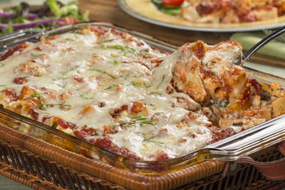 Cheesy Baked Rigatoni