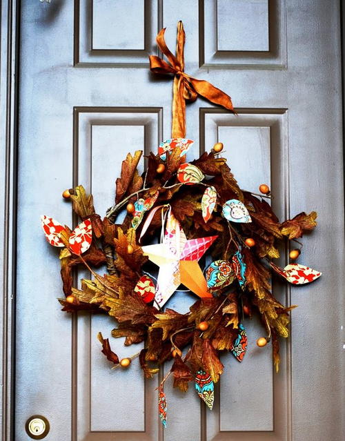 Trendy Fall Wreath