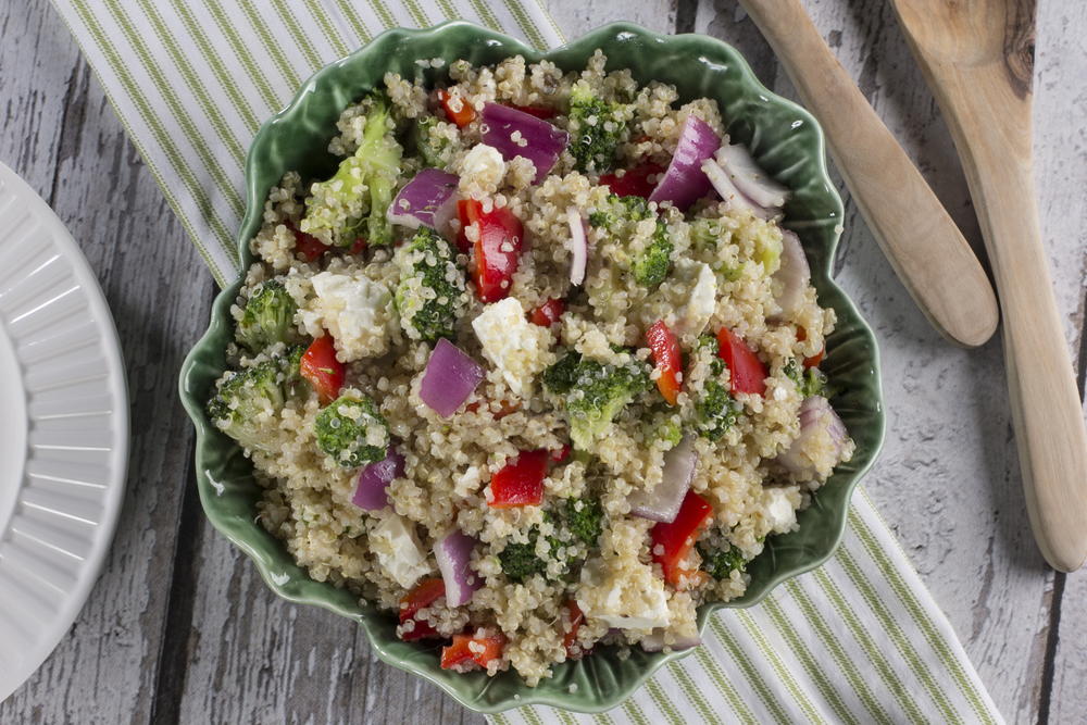 Quinoa Veggie Salad | MrFood.com