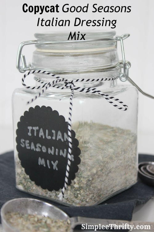 Homemade Good Seasons Italian Dressing Mix