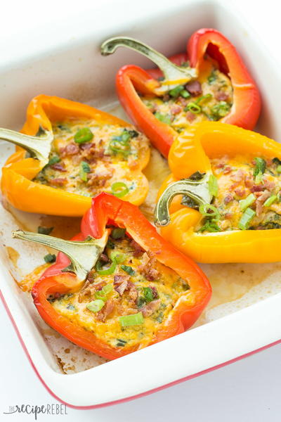 Breakfast Stuffed Peppers