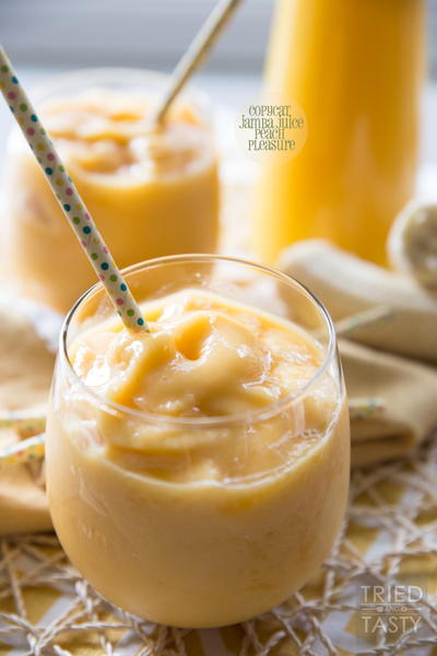 Copycat Jamba Juice Peach Pleasure Recipe