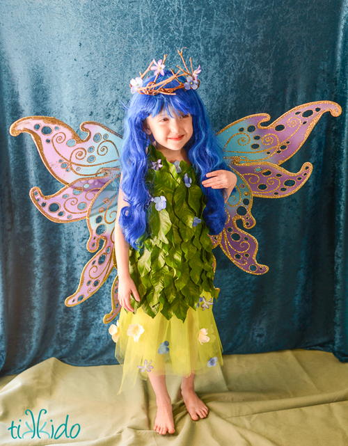 DIY Flower Fairy Costume