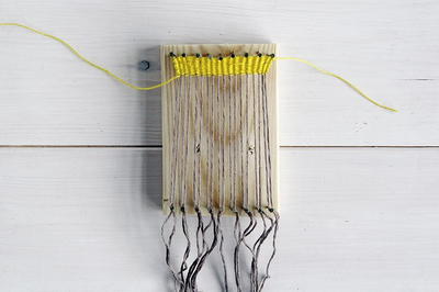 Mini Loom Pattern Free Bead Loom Weaving Patterns | AllFreeJewelryMaking.com