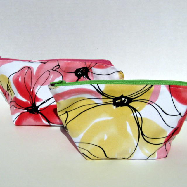 Adorable Recycled Skirt Pouch