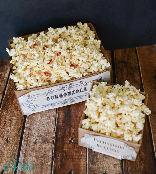 Powdered Cheese Popcorn DIY