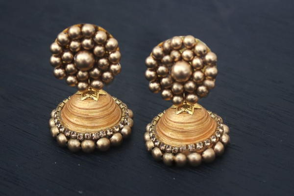 Indian Jhumka DIY Earrings