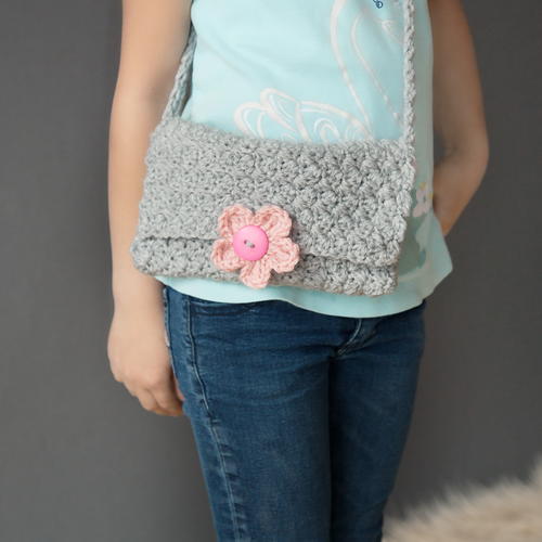 Fun for Fall Girl's Crochet Purse