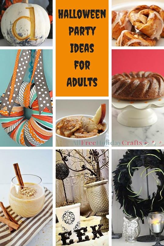 45 Halloween Party Ideas for Adults | AllFreeHolidayCrafts.com