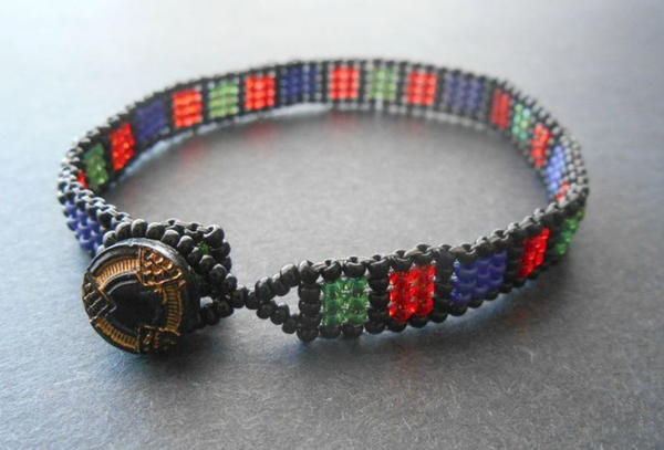 Egyptian Jewel Friendship Bracelet Pattern