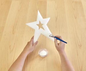 Metallic Glittered Star Assortment Metallic Glittered Star Assortment