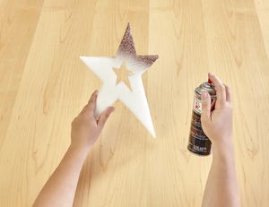 Metallic Glittered Star Assortment Metallic Glittered Star Assortment
