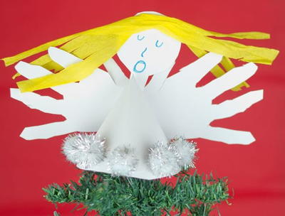 Handprint Angel Craft