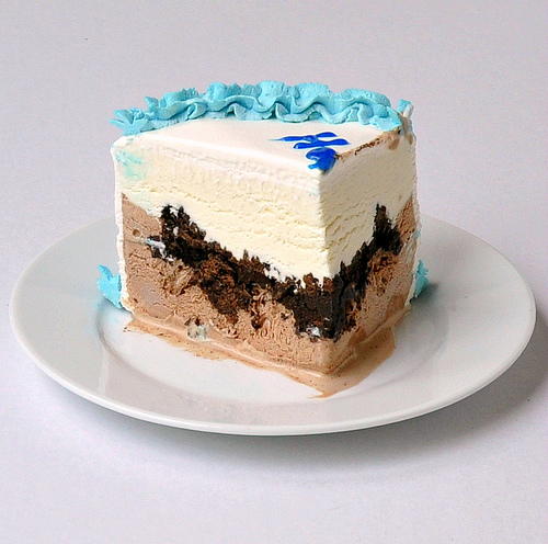 Copycat Carvel Ice Cream Cake