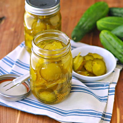 Homemade Bread and Butter Pickles