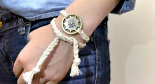 Nautical Wrap DIY Bracelet