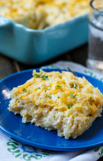 Homemade Cracker Barrel Hash Brown Casserole