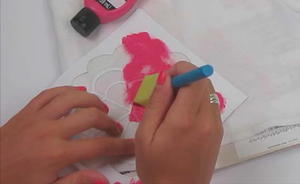 DIY Stenciled Shorts DIY Stenciled Shorts