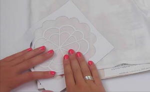 DIY Stenciled Shorts DIY Stenciled Shorts