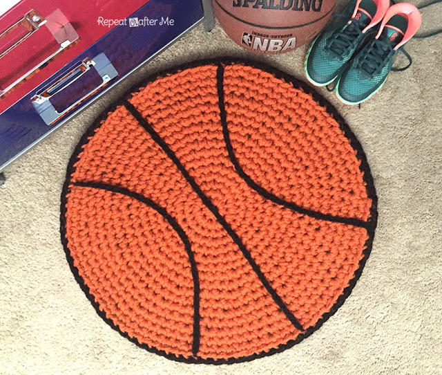 Quick and Easy Basketball Rug