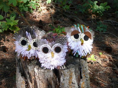 Precious Pom Pom Owls