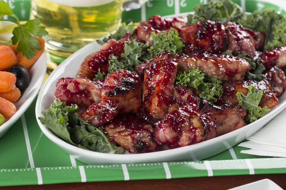 Raspberry Lime Wings
