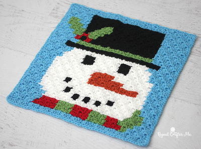 Christmas Crochet Snowman