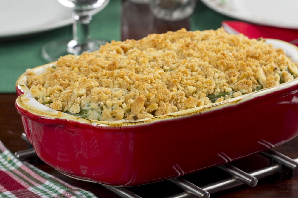 Southern Green Bean Casserole  MrFood.com Southern Green Bean Casserole  MrFood.com