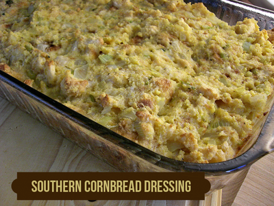 Southern-Style Unstuffed Cornbread Stuffing