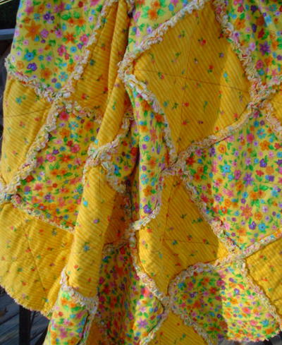 Sunny Baby Rag Quilt