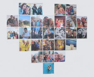 Heart Shaped Photo Collage