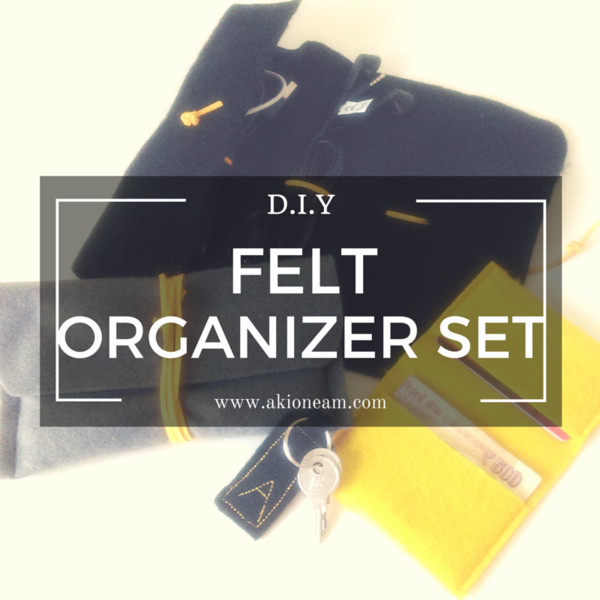 Felt Organizers Set