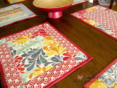Ladies Who Lunch Placemat Pattern